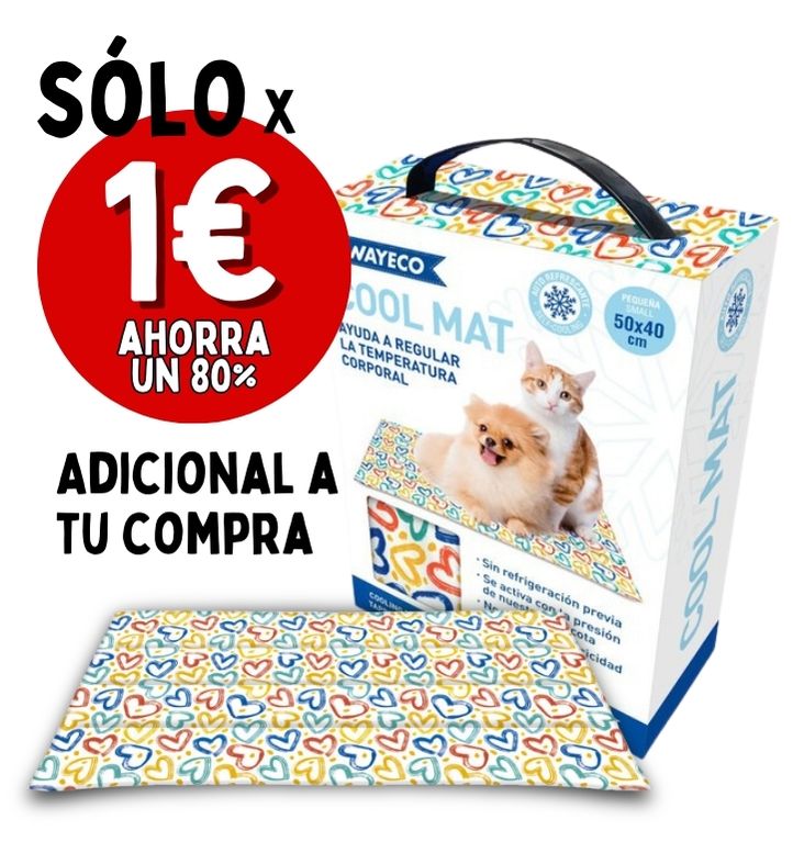 Esterilla sólo por 1€  Adicional a tu compra